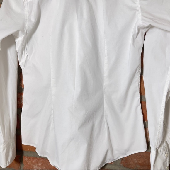 GAP Slim Fit White Button Front Shirt - Picture 4 of 11